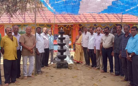 ವಿರಾಜಪೇಟೆ; ಕೊಟ್ಟೋಳಿಯ ಶ್ರೀ ಧಾರಾ ಮಹೇಶ್ವರ ದೇವಾಲಯದಲ್ಲಿ  ಹಬ್ಬಕ್ಕೆ ಕಟ್ಟು ಬೀಳುವ ಶಾಸ್ತ್ರ