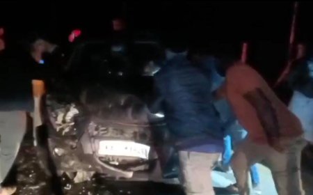 ಸುಂಟಿಕೊಪ್ಪ: ಕಾರುಗಳ ನಡುವೆ ಅಪಘಾತ