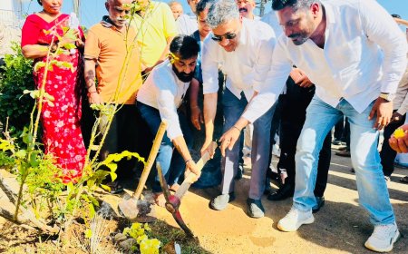 ಪೊನ್ನಂಪೇಟೆ: ವಿವಿಧ ಕಾಮಗಾರಿಗಳಿಗೆ ಚಾಲನೆ ನೀಡಿದ ಶಾಸಕ ಎಎಸ್ ಪೊನ್ನಣ್ಣ