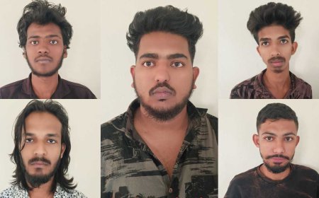 ಕಾರಿನಲ್ಲಿ ಡ್ರಗ್ಸ್ ಸಾಗಿಸುತ್ತಿದ್ದ ಐವರು ಆರೋಪಿಗಳ ಬಂಧನ