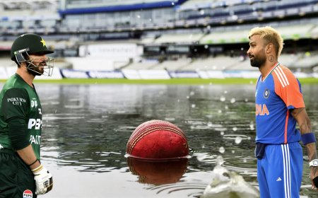 IND vs PAK; T20 ವರ್ಲ್ಡ್ ಕಪ್ ಮ್ಯಾಚ್ ನಡೆಯುವುದು ಅನುಮಾನ:  ಮಳೆಯಿಂದ ಪಂದ್ಯ ರದ್ದಾದ್ರೆ ಯಾರಿಗೆ ಲಾಭ?