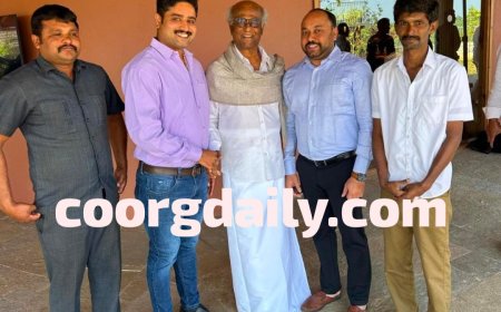 ಸೂಪರ್ ಸ್ಟಾರ್ ರಜನಿಕಾಂತ್ ಅವರನ್ನು ಭೇಟಿಯಾದ ಜಾನ್ಸನ್ ಪಿಂಟೋ