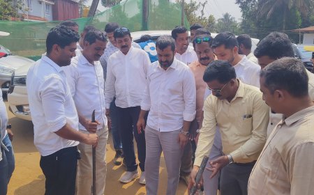 1.5 ಕೋಟಿ ವೆಚ್ಚದ ಕೇಮಾಡ್- ಕುಂಬಳದಾಳು- ಮೂರ್ನಾಡು ರಸ್ತೆ ನವೀಕರಣಕ್ಕೆ ಡಾ ಮಂತರ್ ಗೌಡ ಚಾಲನೆ