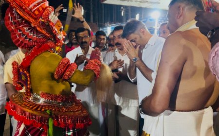 ಕರಿಕೆಯ, ಶ್ರೀ ತುಳೂರ್ ವನತ್ ಭಗವತಿ ಕ್ಷೇತ್ರದಲ್ಲಿ ನಡೆಯುತ್ತಿರುವ ಇತಿಹಾಸ ಪ್ರಸಿದ್ಧ ಕಳಿಯಾಟ ಮಹೋತ್ಸವದಲ್ಲಿ ಭಾಗವಹಿಸಿದ ಶಾಸಕ ಎಎಸ್ ಪೊನ್ನಣ್ಣ