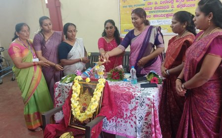 ಶ್ರೀ ಕ್ಷೇತ್ರ ಧರ್ಮಸ್ಥಳ ಗ್ರಾಮಾಭಿವೃದ್ಧಿ ಯೋಜನೆಯ ವಿರಾಜಪೇಟೆ ತಾಲೂಕು ಜ್ಞಾನ ವಿಕಾಸ ಕಾರ್ಯಕ್ರಮದಡಿಯಲ್ಲಿ  ಸೃಜನಶೀಲ ತರಬೇತಿ ಕಾರ್ಯಕ್ರಮ ಉದ್ಘಾಟನೆ