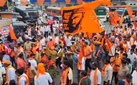 ಗೋಣಿಕೊಪ್ಪಲಿನಲ್ಲಿ ಯಶಸ್ವಿಯಾಗಿ ನಡೆದ ಹಿಂದೂ ಸಂಗಮ ಶೋಭಾಯಾತ್ರೆ