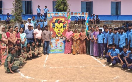 ಗೋಣಿಕೊಪ್ಪ; ಗ್ರಾಮೀಣ ಕ್ರೀಡಾಕೂಟಕ್ಕೆ ಸರ್ಕಾರಿ ಮಾದರಿ ಪ್ರಾಥಮಿಕ ಶಾಲೆಯಲ್ಲಿ ಚಾಲನೆ