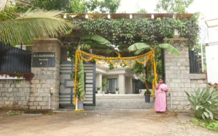 ರಶ್ಮಿಕಾ ಮಂದಣ್ಣ-ವಿಜಯ್ ದೇವರಕೊಂಡ ಮದುವೆ; ಸಿಂಗಾರಗೊಂಡ ರಶ್ಮಿಕಾ ಮಂದಣ್ಣ ಅವರ ಕೊಡಗಿನ ಮನೆ