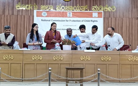 ರಾಷ್ಟ್ರೀಯ ಮಕ್ಕಳ ಆಯೋಗದಿಂದ ಕಾರ್ಯಾಗಾರ  ಚಿಕ್ಕ ಮಕ್ಕಳಲ್ಲಿ ಒತ್ತಡ ಹೇರದೆ ಒಳ್ಳೆಯ ಸಲಹೆ ಮಾರ್ಗದರ್ಶನ ನೀಡಿ: ಶುಭ