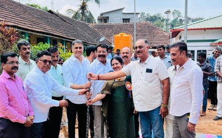 ಕುಟ್ಟದಲ್ಲಿ 1ಕೋಟಿ 56 ಲಕ್ಷ ವೆಚ್ಚದ‌ ಪರಿಶಿಷ್ಟ ಪಂಗಡ ಮೆಟ್ರಿಕ್ ಪೂರ್ವ ಬಾಲಕಿಯರ ವಿದ್ಯಾರ್ಥಿ ನಿಲಯದ ನೂತನ ಕಟ್ಟಡ ‌ಕಾಮಗಾರಿಗೆ ಚಾಲನೆ ನೀಡಿದ ಶಾಸಕ‌ ಎಎಸ್ ಪೊನ್ನಣ್ಣ