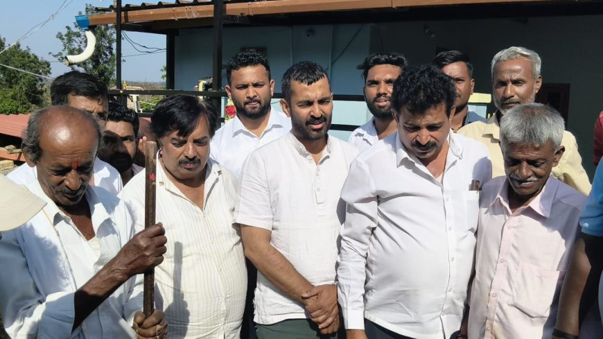 ನವಗ್ರಾಮದಲ್ಲಿ 25 ಲಕ್ಷ ರೂ ವೆಚ್ಚದ ಕಾಂಕ್ರೀಟ್ ರಸ್ತೆ ಕಾಮಗಾರಿಗೆ ಚಾಲನೆ ನೀಡಿದ ಶಾಸಕ ಡಾ.ಮಂತರ್ ಗೌಡ