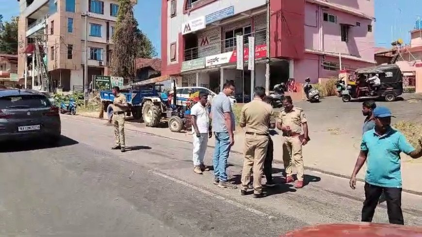 ಗೋಣಿಕೊಪ್ಪ:ಖಾಸಗಿ ಬಸ್ಸ್ ಮತ್ತು ಬೈಕ್ ನಡುವೆ ಅಪಘಾತ,ಇಬ್ಬರು ಯುವಕರು ಸಾವು