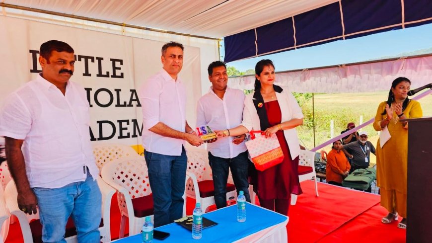 ಲಿಟಲ್ ಸ್ಕಾಲರ್ಸ್ ಶಾಲೆಯ 4ನೇ ವರ್ಷದ ಕ್ರೀಡಾ ದಿನಾಚರಣೆ ಕಾರ್ಯಕ್ರಮದಲ್ಲಿ ಭಾಗವಹಿಸಿದ ಶಾಸಕ ಎಎಸ್ ಪೊನ್ನಣ್ಣ