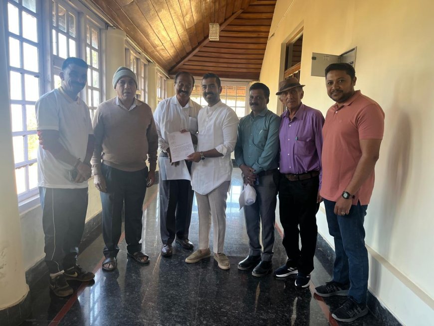 ಮಾಜಿ ಸೈನಿಕರಿಂದ ಡಾ ಮಂತರ್ ಗೌಡ ರವರಿಗೆ ಮನವಿ ಸಲ್ಲಿಕೆ