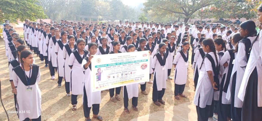 ಕೂಡಿಗೆಯಲ್ಲಿ ರಾಷ್ಟ್ರೀಯ ಜಂತು ಹುಳು ನಿವಾರಣಾ ಕಾರ್ಯಕ್ರಮ