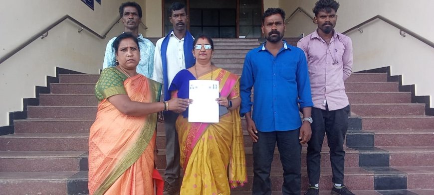 ವಿವಿಧ ಬೇಡಿಕೆಗಳ ಈಡೇರಿಕೆಗೆ ಆಗ್ರಹಿಸಿ ದಲಿತ ಸಂಘರ್ಷ ಸಮಿತಿಯಿಂದ ಪ್ರತಿಭಟನೆ