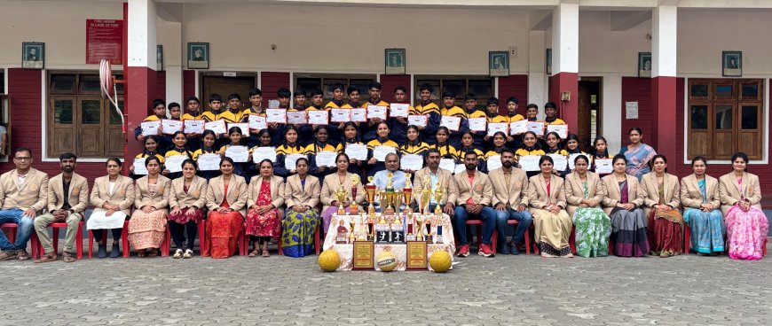 ಸರ್ವದೈವತಾ ಪ್ರೌಢಶಾಲೆಗೆ ಸತತವಾಗಿ ಎರಡನೆಯ ಬಾರಿಗೆ ಸಮಗ್ರ ಪ್ರಶಸ್ತಿಯ ಗರಿ