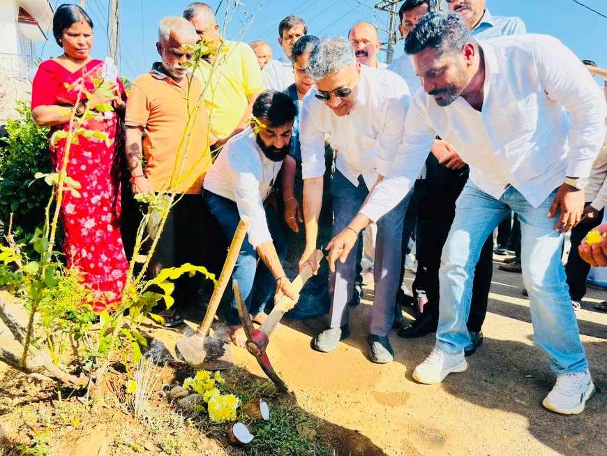 ಪೊನ್ನಂಪೇಟೆ: ವಿವಿಧ ಕಾಮಗಾರಿಗಳಿಗೆ ಚಾಲನೆ ನೀಡಿದ ಶಾಸಕ ಎಎಸ್ ಪೊನ್ನಣ್ಣ