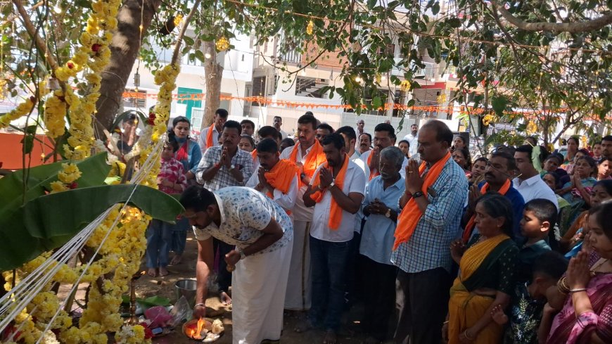 ಕುಶಾಲನಗರ; ನೆಹರು ಬಡಾವಣೆ ಮುನೇಶ್ವರ ದೇವರ ಪೂಜೋತ್ಸವ