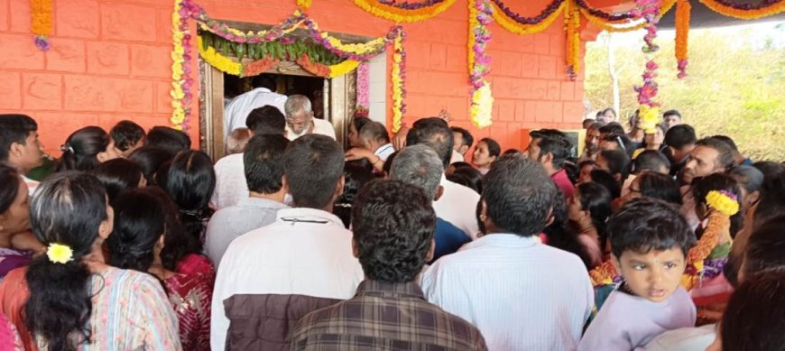 ಶನಿವಾರಸಂತೆ;ಮಾಲಂಬಿ ಶ್ರೀ ಮಳೆ ಮಲ್ಲೇಶ್ವರ ಬೆಟ್ಟದಲ್ಲಿ ಶಿವಸ್ಮರಣೆ