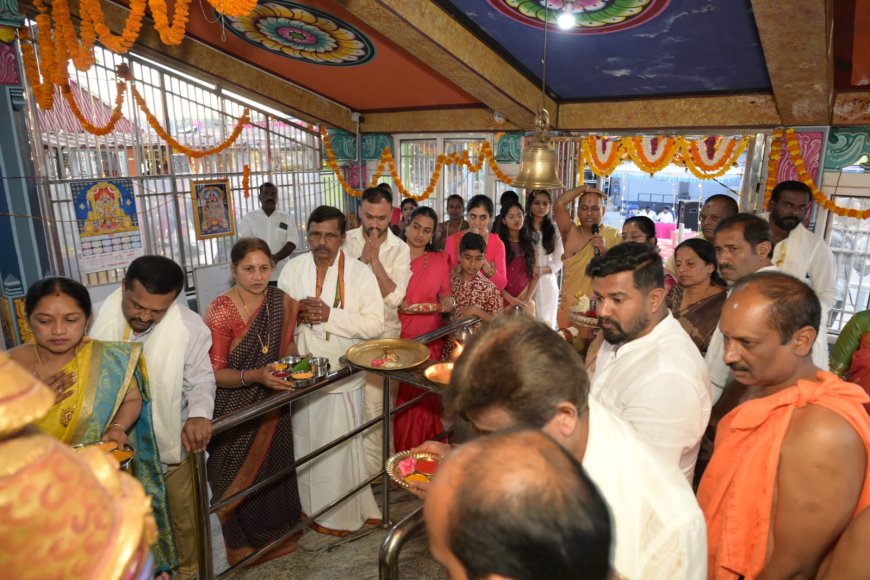 ಸೋಮವಾರಪೇಟೆ: ಚೌಡ್ಲು ಪಂಚಾಯಿತಿ ವ್ಯಾಪ್ತಿಯ ಶ್ರೀವೆಂಕಟೇಶ್ವರ ಸ್ವಾಮಿ ದೇವಾಲಯದ 3ನೇ ವರ್ಷದ ವಾರ್ಷಿಕ ಪೂಜಾ ಮಹೋತ್ಸವ