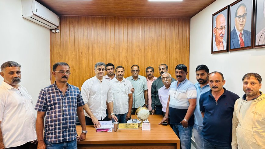 ಬಾಡಗರಕೇರಿ ಮೃತ್ಯುಂಜಯ ದೇವಸ್ಥಾನ ಆಡಳಿತ ಮಂಡಳಿಯಿಂದ ಶಾಸಕ ಪೊನ್ನಣ್ಣ ಅವರೊಂದಿಗೆ ಸಮಾಲೋಚನೆ