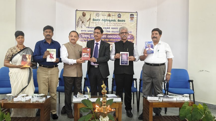 ಜಗತ್ತಿಗೆ ಅಹಿಂಸಾ ಮಾರ್ಗ ರೂಪಿಸಿಕೊಟ್ಟ ಮಹಾನ್ ಚೇತನ ಗಾಂಧೀಜಿ : ಪ್ರೊ. ಗಂಗಾಧರ ಎಂ. ಆರ್. ಅಭಿಪ್ರಾಯ