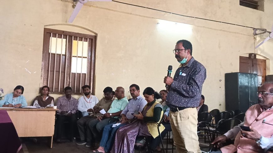 ವಿರಾಜಪೇಟೆ :ಪುರಸಭೆ ಆಯ-ವ್ಯಯದ ಬಗ್ಗೆ ಪೂರ್ವಭಾವಿ ಸಭೆ