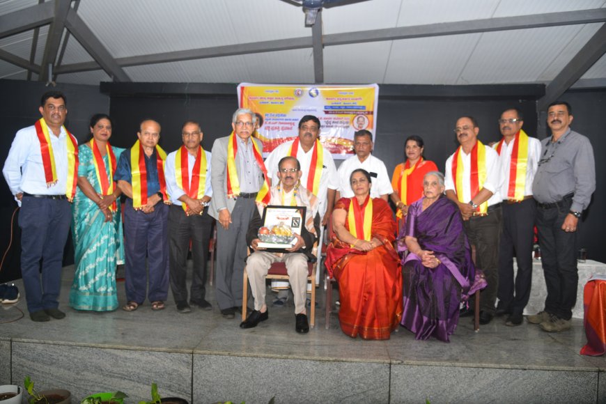 ಡಾ.ಕೆ.ಬಿ. ಸೂಯ೯ಕುಮಾರ್ ಅವರಿಗೆ ಬಿ.ಎಸ್. ಗೋಪಾಲಕೖಷ್ಣ ದತ್ತಿ ಪ್ರಶಸ್ತಿ ಪ್ರದಾನ;  ಲೇಖಕರನ್ನು ಪ್ರೋ್ತ್ಸಾಹಿಸುವ ಕಾಯ೯ ನಿರಂತರವಾಗಿರಬೇಕು - ಬಾಲಸುಬ್ರಹ್ಮಣ್ಯ ಕಂಜಪ೯ಣೆ