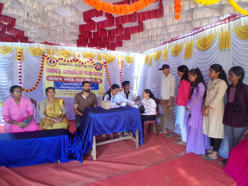 ಸದೃಢ ಭಾರತ ನಿರ್ಮಾಣಕ್ಕೆ  ಆರೋಗ್ಯವಂತರಾಗಲು ವಿದ್ಯಾರ್ಥಿಗಳಿಗೆ ಡಾ.ದೀಪಿಕಾ ಕರೆ