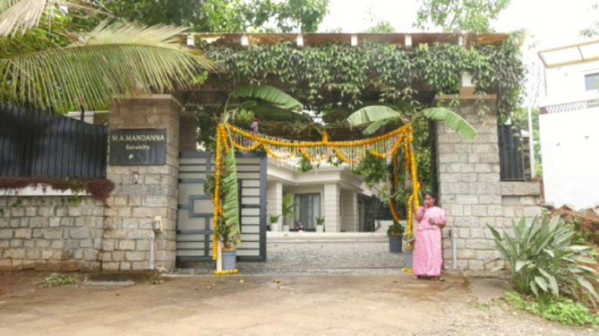 ರಶ್ಮಿಕಾ ಮಂದಣ್ಣ-ವಿಜಯ್ ದೇವರಕೊಂಡ ಮದುವೆ; ಸಿಂಗಾರಗೊಂಡ ರಶ್ಮಿಕಾ ಮಂದಣ್ಣ ಅವರ ಕೊಡಗಿನ ಮನೆ