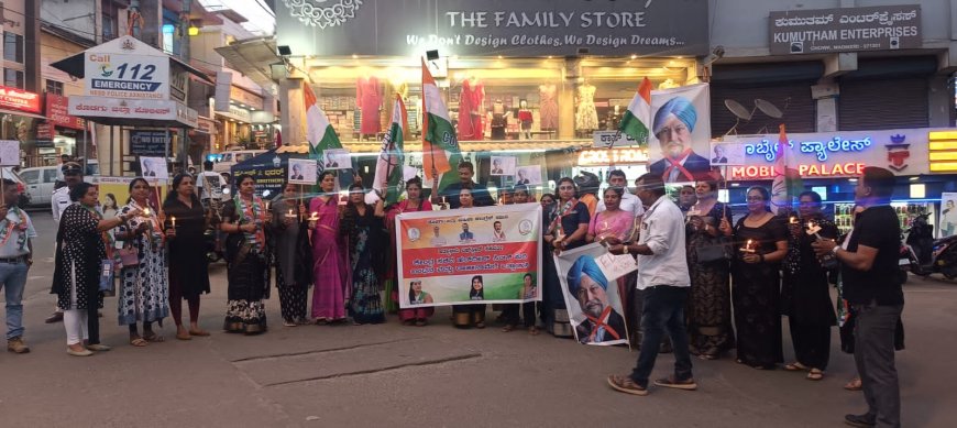 ಕಳಂಕಿತ ಸಚಿವ ಹರ್ ದೀಪ್  ಸಿಂಗ್ ರನ್ನು ಪದವಿಯಿಂದ ಕಿತ್ತುಹಾಕಿ;ಕೊಡಗು ಮಹಿಳಾ ಕಾಂಗ್ರೆಸ್ ಒತ್ತಾಯ