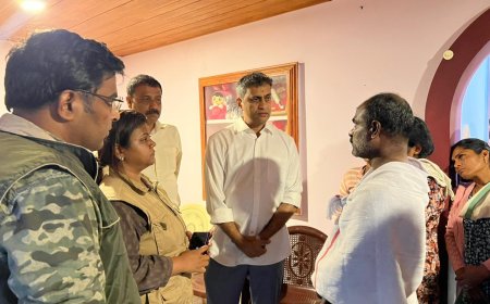 ಬೆಟ್ಟತ್ತೂರಿನಲ್ಲಿ ಕಾಡಾನೆ ದಾಳಿಗೆ  ವಿದ್ಯಾರ್ಥಿನಿ ಬಲಿ; ಕುಟುಂಬದವರಿಗೆ ಸಾಂತ್ವನ ಹೇಳಿದ ಶಾಸಕ ಎಎಸ್ ಪೊನ್ನಣ್ಣ