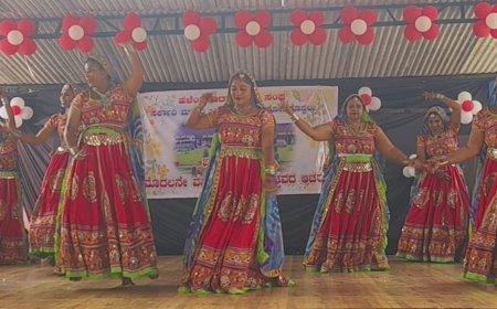 ಗೋಣಿಕೊಪ್ಪ: ಸರ್ಕಾರಿ ಮಾದರಿ ಪ್ರಾಥಮಿಕ ಶಾಲೆಯಲ್ಲಿ ಹಳೆಯ ವಿದ್ಯಾರ್ಥಿ ಸಂಘದ ಜ್ಞಾನ ದೇಗುಲದ ಚೊಚ್ಚಲ ವಾರ್ಷಿಕೋತ್ಸವ