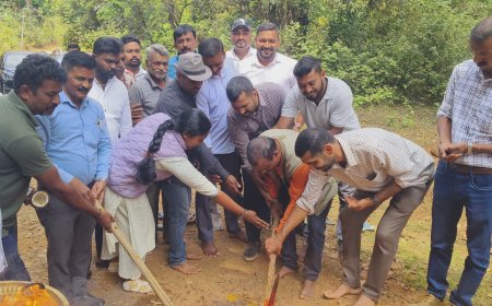 ಮಕ್ಕಂದೂರಿನಲ್ಲಿ ಕಾಲೋನಿ ರಸ್ತೆ ಅಭಿವೃದ್ಧಿಗೆ ಡಾ ಮಂತರ್ ಗೌಡ ರವರಿಂದ ಚಾಲನೆ