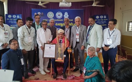 ಕೊಡಗು ವಿಶ್ವವಿದ್ಯಾಲಯದ ಕುಲಪತಿಗಳಾಗಿರುವ ಪ್ರೊ. ಅಶೋಕ ಸಂಗಪ್ಪ ಆಲೂರ ಅವರಿಗೆ ಭಾರತರತ್ನ ಡಾ ಸರ್.ಎಂ.ವಿಶ್ವೇಶ್ವರಯ್ಯ ವಿಜ್ಞಾನ ಪುರಸ್ಕಾರ -2026