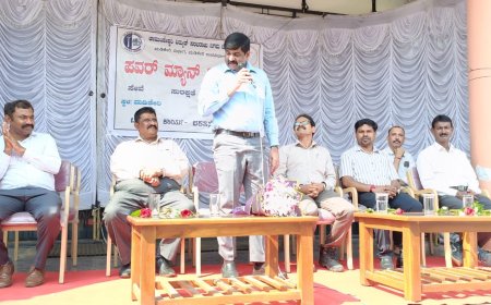 ಪವರ್ ಮ್ಯಾನ್‌ಗಳ ದಿನಾಚರಣೆ; ವಿದ್ಯುತ್ ಸೇವೆ ಹಾಗೂ ಸುರಕ್ಷತೆಗೆ ಒತ್ತು ನೀಡಿ: ಜಿಲ್ಲಾಧಿಕಾರಿ ಸೋಮಶೇಖರ್