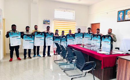 ಟೀಮ್ ರೆವಿನ್ಯೂ ವಾರಿಯರ್ಸ್‌ ಮಡಿಕೇರಿ ತಂಡದ ಜೆರ್ಸಿ ಬಿಡುಗಡೆ