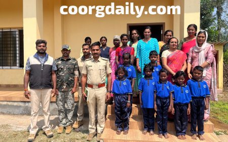 ಕಕ್ಕಬ್ಬೆ ನಾಲಡಿ ಸರ್ಕಾರಿ ಶಾಲೆಯಲ್ಲಿ  ಅರಣ್ಯ ಇಲಾಖೆಯಿಂದ ಅರಣ್ಯ ರಕ್ಷಣೆ ಮತ್ತು ಕಾಡ್ಗಿಚ್ಚಿನ ಕುರಿತು ಜಾಗೃತಿ ಕಾರ್ಯಕ್ರಮ