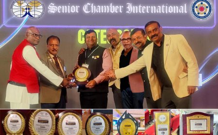 ಸೀನಿಯರ್ ಚೇಂಬರ್ ಇಂಟರ್ನ್ಯಾಷನಲ್ ಗೋಣಿಕೊಪ್ಪ ಸಂಸ್ಥೆಗೆ ವಿವಿಧ ಸಾಧನೆಗಳಿಗೆ ಆರು ಪ್ರಶಸ್ತಿ