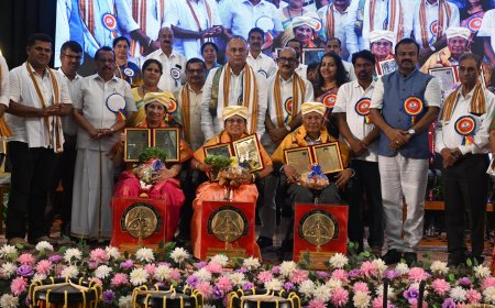 ಮಂಗಳೂರಿನಲ್ಲಿ ಅರೆಭಾಷೆ ಅಕಾಡೆಮಿ  ಗೌರವ ಪ್ರಶಸ್ತಿ ಪ್ರದಾನ