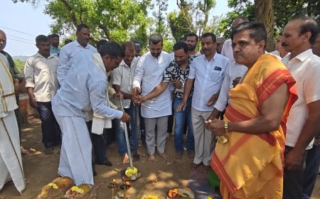 ಗ್ರಾಮೀಣ ಭಾಗದ ಸುಗ್ಗಿಕಟ್ಟೆಗಳ ಅಭಿವೃದ್ಧಿಗೆ 1.20 ಕೋಟಿ ಅನುದಾನ ಒದಗಿಸಿದ ಶಾಸಕರಾದ ಡಾ.ಮಂತರ್ ಗೌಡ:ತಲಾ 10 ಲಕ್ಷ ರೂಪಾಯಿ ಅನುದಾನದಲ್ಲಿ 12 ಸುಗ್ಗಿಕಟ್ಟೆಗಳ ಅಭಿವೃದ್ಧಿಗೆ ಯಡೂರುನಲ್ಲಿ ಭೂಮಿ ಪೂಜೆ