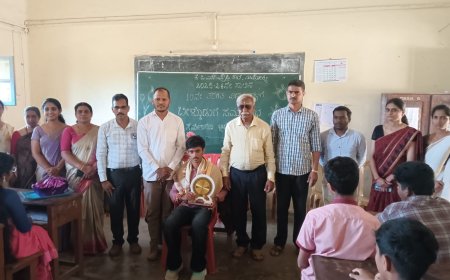 ನಾಪೋಕ್ಲುವಿನ ಕೆಪಿಎಸ್ ಶಾಲೆಯಲ್ಲಿ ಎಸ್ ಎಸ್ ಎಲ್ ಸಿ ವಿದ್ಯಾರ್ಥಿಗಳಿಗೆ ಬೀಳ್ಕೊಡುಗೆ ಸಮಾರಂಭ