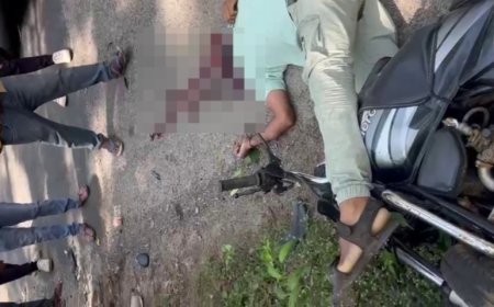 ವಿದ್ಯುತ್ ಕಂಬಕ್ಕೆ ಬೈಕ್ ಡಿಕ್ಕಿ  ; ಸವಾರ ದುರ್ಮರಣ