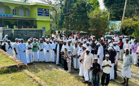 ಕಂಡಕರೆಯಲ್ಲಿ ಸಂಭ್ರಮದ ಈದುಲ್ ಫಿತ್ರ್ ಆಚರಣೆ