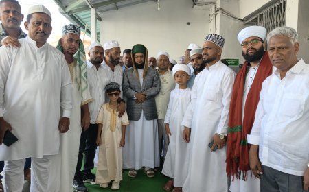 ಕುಶಾಲನಗರ;ಹಿಲಾಲ್ ಮಸೀದಿಯಲ್ಲಿ ಈದುಲ್ ಫಿತರ್ ಆಚರಣೆ