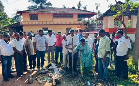 ಬಲ್ಯಮುಂಡೂರು ವ್ಯಾಪ್ತಿಯಲ್ಲಿ ನೂತನ ರಸ್ತೆ ಕಾಮಗಾರಿಗೆ ಶಾಸಕ ಎಎಸ್ ಪೊನ್ನಣ್ಣ ಚಾಲನೆ