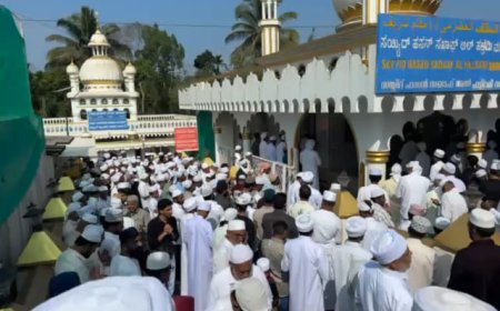 ಎಮ್ಮೆಮಾಡು; ಮುಸಲ್ಮಾನ ಬಾಂಧವರಿಂದ ರಂಝಾನ್ ಹಬ್ಬಾಚರಣೆ