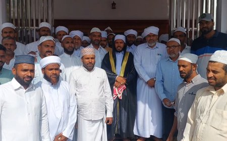 ಕೊಳಕೇರಿ ಜುಮಾ ಮಸೀದಿಯಲ್ಲಿ ಮುಸಲ್ಮಾನ ಬಾಂಧವರಿಂದ ಸಂಭ್ರಮದ ಪವಿತ್ರ ರಂಝಾನ್ ಹಬ್ಬಾಚರಣೆ