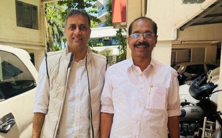 ಕೇರಳ:ಕೆಪಿಸಿಸಿ ಅಧ್ಯಕ್ಷ ಸನ್ನಿ ಜೋಸೆಫ್ ಅವರನ್ನು ಭೇಟಿಯಾದ ಶಾಸಕ ಎಎಸ್ ಪೊನ್ನಣ್ಣ